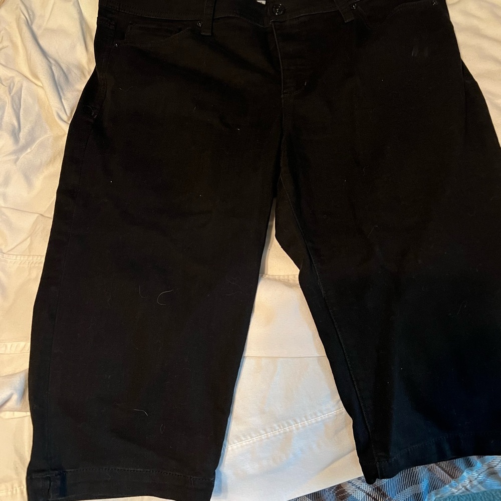 Seven Jeans, Capri, black